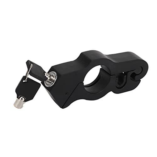Motorcycle Lock, Motorcycle Grip Handlebar Lock, Preventing Theft Heavy Duty Throttle Locks Brake Lock, Adjustable Security Locks for Bike with 37mm Handles