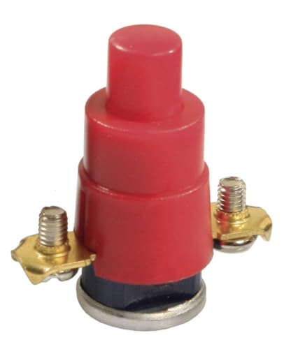 as - Schwabe Thermoschutzschalter, 230 V 16 A 1-polig, für Kabeltrommel, 56° C +/- 3° C, rot