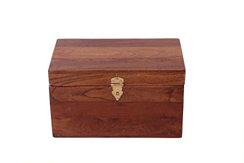 Wooden Gift Boxes - Large Memory Box For, Decorative Boxes With D...