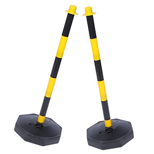 BELLIFFY 2 Unidades De Columna De Advertencia Para Estacionamiento, Accesorios Para Garaje, Conos De Estacionamiento Para Capacitación De Conductores, Conos De Colores Para Detener El