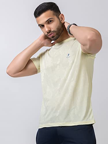 Image of Men's DRI FIT Sports Tshirt /SWEATPROOF /Anti Microbial /Extra Stretch /for Pickleball, Gym, Training, Badminton, Cricket, Tennis, Yoga, Golf (All Sports) All Colours & Sizes, Full & Half Sleeves