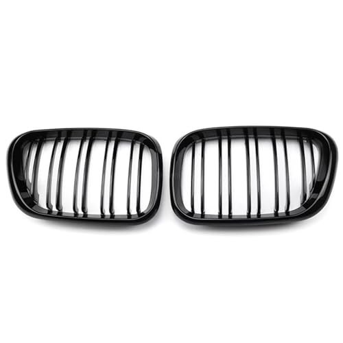 Calandre Radiateur Grilles Pour E53 X5 1999-2003 Grille Capot Avant Accessoires Voiture Noire