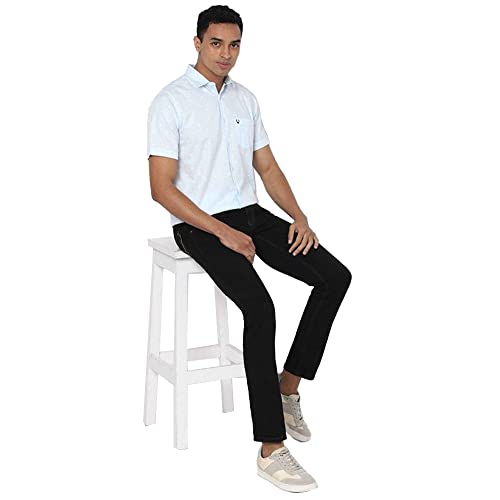 Image of Allen Solly Printed Cotton Regular Fit Mens Casual Shirt