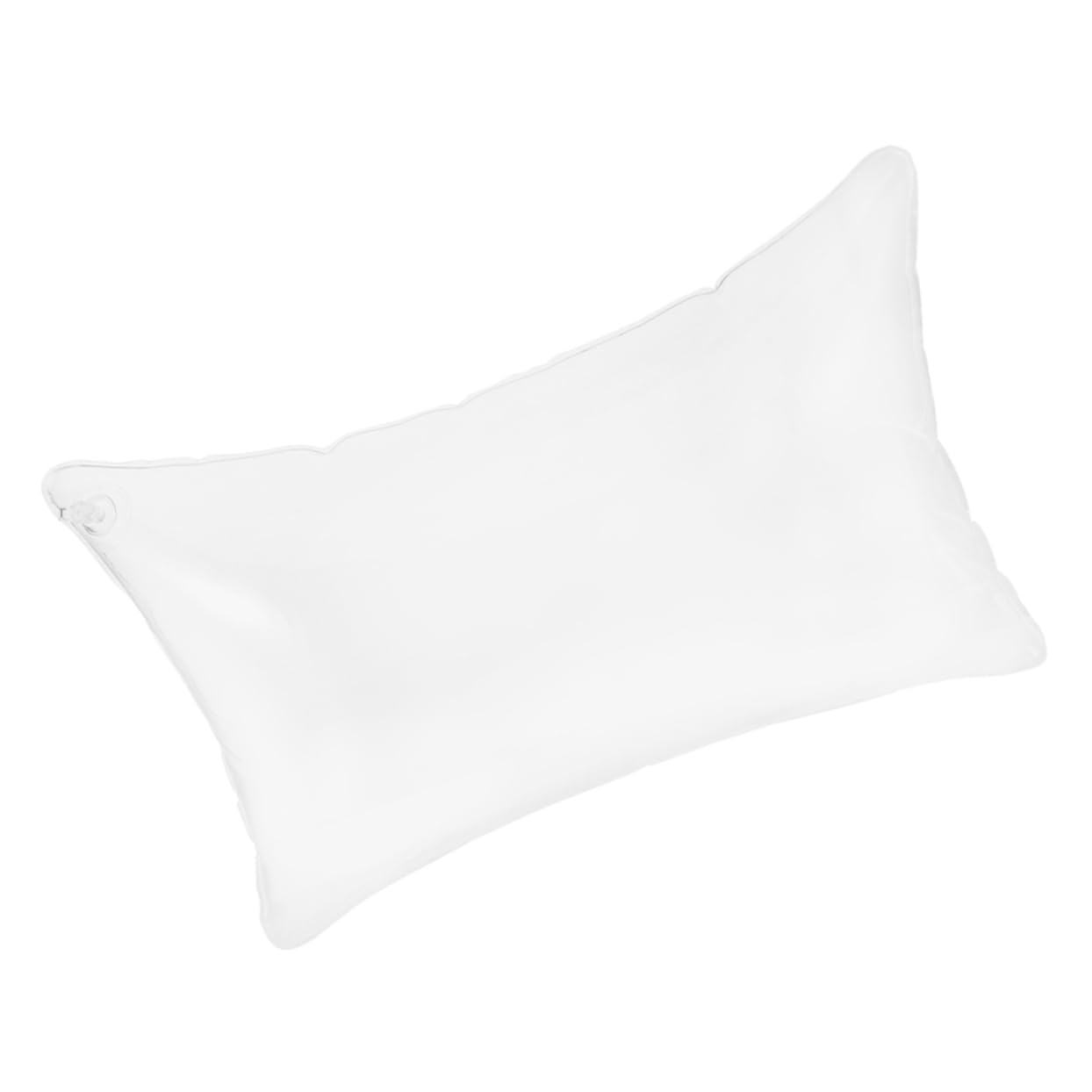 Holibanna Transparent Inflatable Pillow Inserts Portable Sofa Cushion Durable Support for Camping and Inflate Deflate Design Modern Material for Stylish