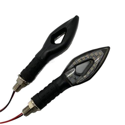 Clignotants universels motos incassables pour éviter les pannes | Feux flexibles 12V 2 pièces