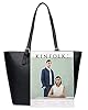 WEDMAY Women Tote Bags Shoulder Handbag Large Black Tote Bag for College School Work Daily Bag Travel Shopper Fit Laptop (Black) #5