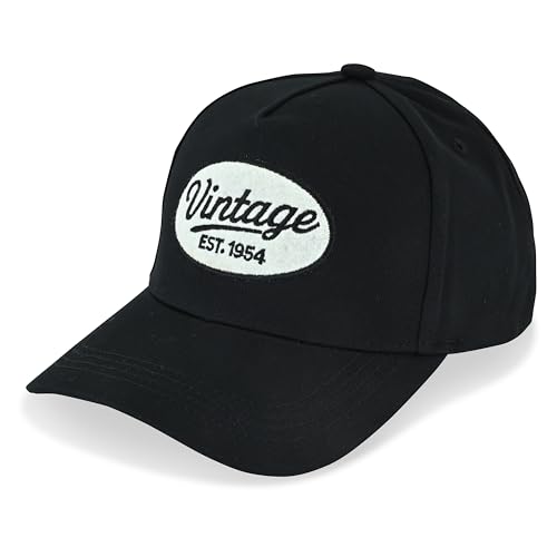 VINTAGE HAVANA Trucker Hats Women & Men | Vintage Embroidered Patch Western Retro Snapback Hat | Cute Trendy Baseball Cap One Size Black/White