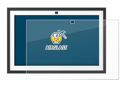 BROTECT Protector Pantalla Cristal para Amazon Echo Show 15 2024 Protector Vidrio – [Dureza 9H, Anti-Arañazos]