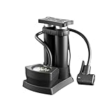 Fahrradpumpe für kleine Fahrräder, Sportballpumpe | Fahrradpumpe für Fahrradreifen mit Pedal-Aktivierung - tragbare Mehrzweck-Luftpumpe mit Manometer für Reifen pe