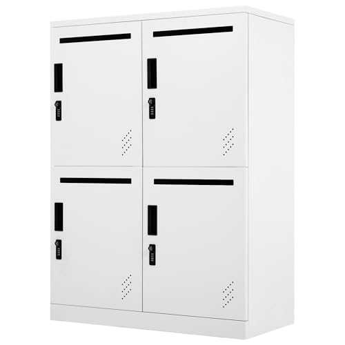パーソナルロッカー 4人用 2段 スチール製 キャビネット 収納棚 Amazon | OSJ パーソナルロッカー 4人用 2段 スチール製 キャビネット