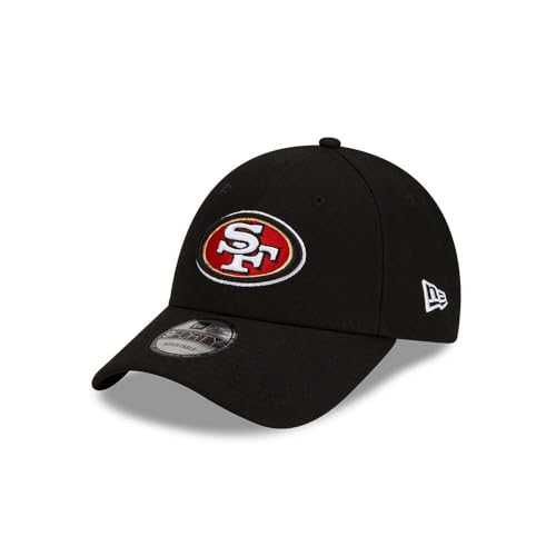 New Era Herren Black San Francisco 49ers Team The League 9FORTY Verstellbare Mütze San Francisco 49ers Schwarz Einheitsgröße