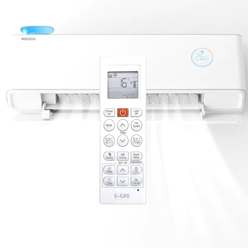 Image of S-CAT Compatible with LG AC Remote Control Original Model AKB75215406 (No Backlight) Suitable for 1 1.5 2 Ton Split & Window AC [AC - 36S] (in case of Any Issues, Contact Customer Care)