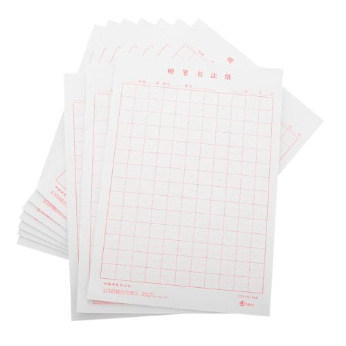 SOLUSTRE Set di 10 Libri Esercizi di Calligrafia Quotidiana la