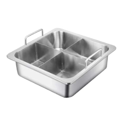 Olla Hot Pot con Divisor de Acero Inoxidable para Cocina miniatura 1
