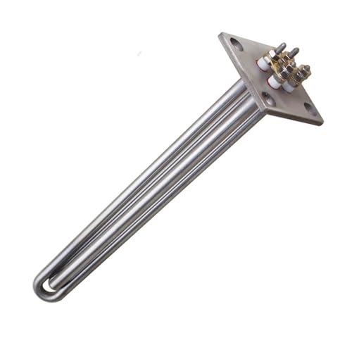 Calentador tubular eléctrico de alta transferencia térmica en acero inoxidable 240v