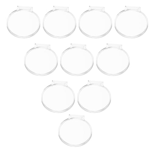 Cápsulas de 50 mm transparentes para conservación, exhibición y protección en vitrinas