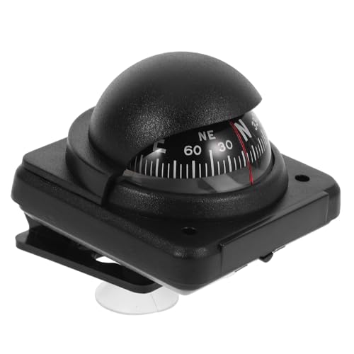 PartyKindom 2pcs Car Compass Magnetic Declination Dashboard Compass for Vehicles Portable Navigation Tool for Auto Truck Boat Material Minimalist Design for Accurate Direction