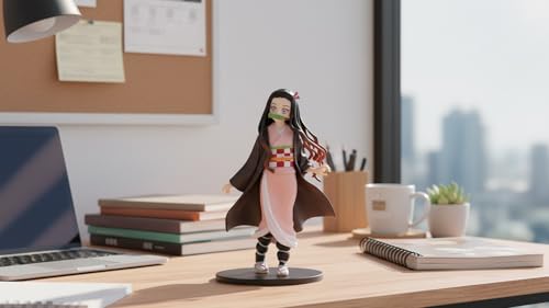 Image of Awestuffs Action Figure Limited Edition for Car Dashboard, Decoration, Cake, Office Desk & Study Table Nezu D Slayer