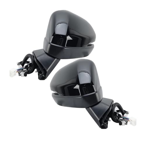 �ɓK������ CRV 2023 2024 2025�p �h�A�T�C�h�~���[�A�Z���u�� �u���b�N�u���C���h�X�|�b�g�p���[�t�H�[���f�B���O�E�B���O�T�C�h�~���[ 9���C���[ �d���E�C���O�~���[�A�Z���u��(1�y�A)