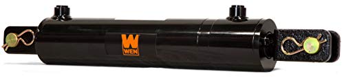 WEN CC3012 Clevis Hydraulic Cylinder with 3 Bore and 12-inch Stroke, Black
