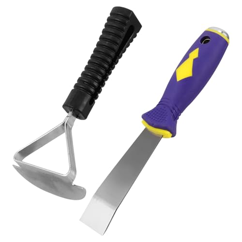 Cabilock Complete Tire Repair Kit Wheel Weight Removal Tool Balance Scraper Tire Liner Tool Auto Repair Set Lightweight Versatile