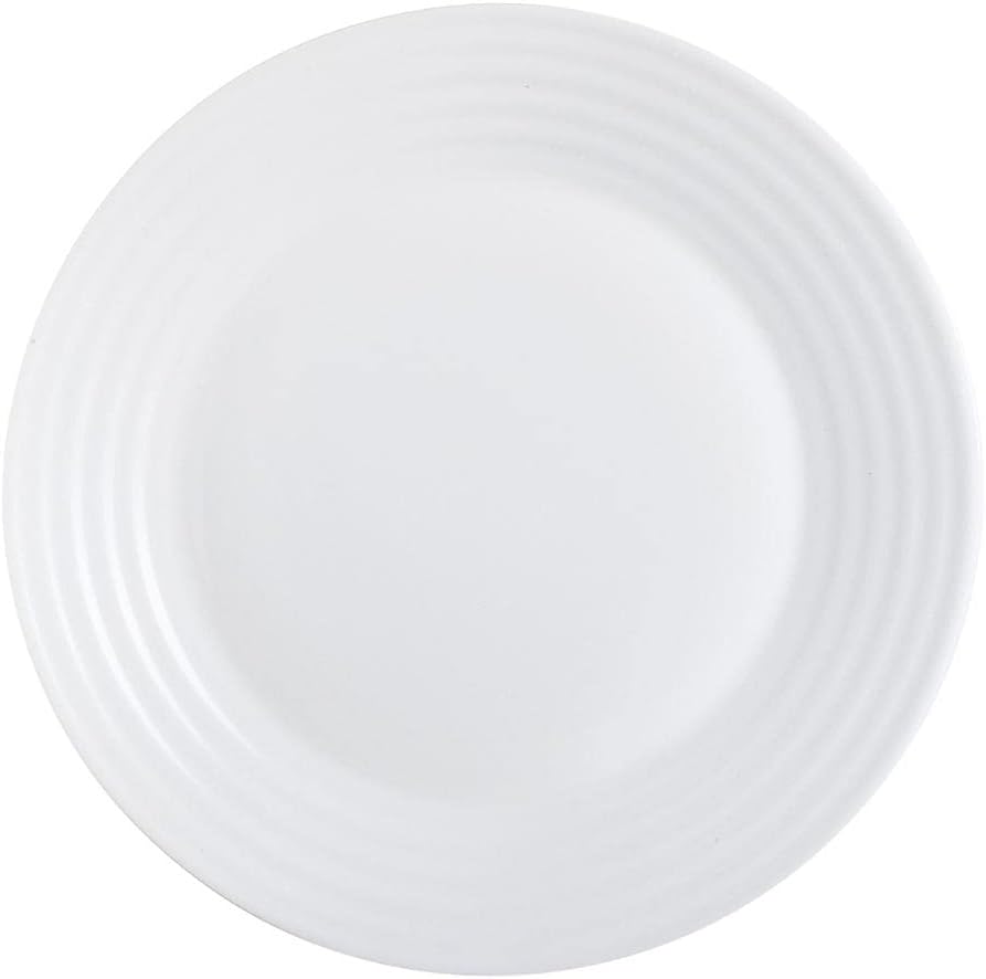 Opal Harena White Dessert Plate,White