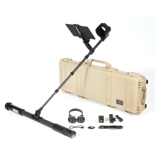 OKM Fusion Professional Plus Escáner 3D terrestre, Detector Multifuncional para la búsqueda de Tesoros, arqueología e Ingenieros con imágenes instantáneas en Directo