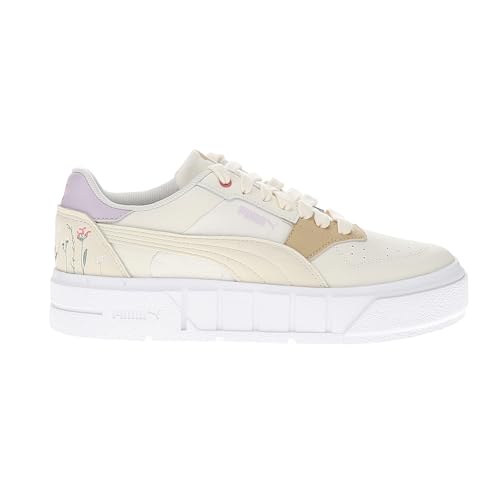 PUMA Womens Cali Court Secret Garden Sneakers Shoes Casual - White - Size 10 M