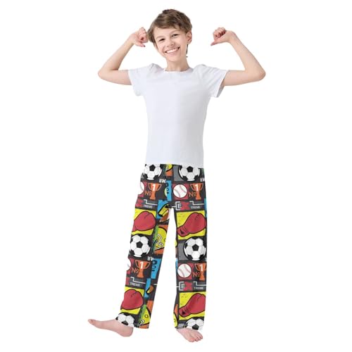 Sport Equipment Boys Pants for Kids Jogger Pants with Pockets S-XL2