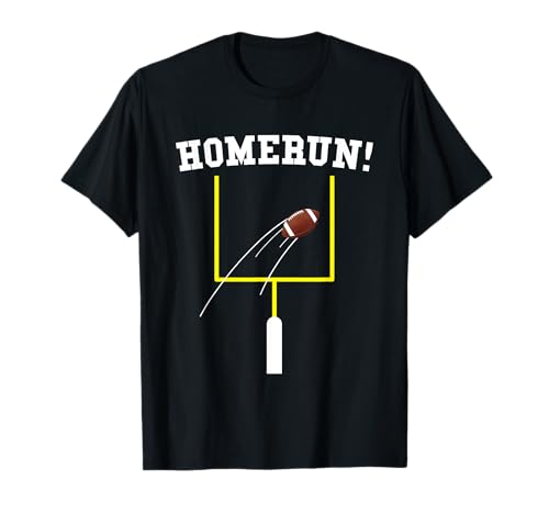 Funny Homerun Football Baseball Sports Mix Up Humor T-Shirt