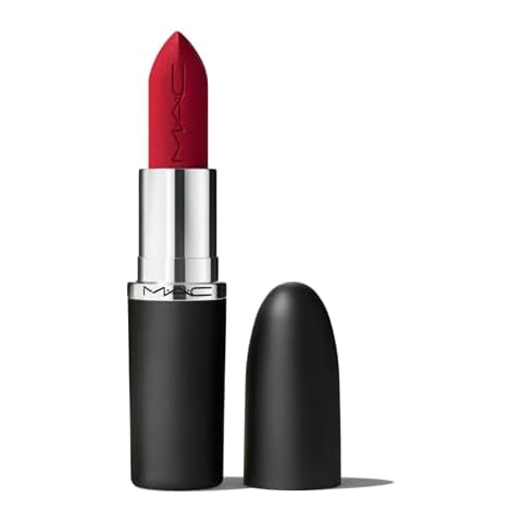 MAC Macximal Silky Matte - Ruby Woo for Women - 0.11 oz Lipstick Cover