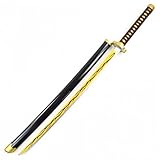 鬼滅の刃 日輪刀 ABS 長さ:104CM 鬼殺隊 完成度高い 模造刀 模擬刀 剣 道具 コスプレグッズ(獪岳(かいがく))