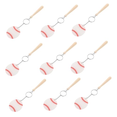 Porte baseball lot de pendentifs décoratifs TOYANDONA pour ne plus perdre vos clés