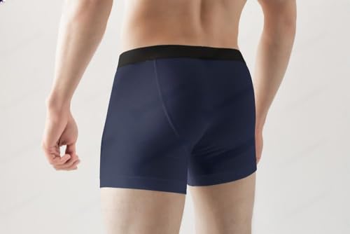 Image of JARVO Men's Nylon Regular Fit Solid Antibacterial Trunks (Pack of 3)