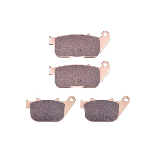 Plaquettes de frein DA SON 883 XL883L durables à base de cuivre premium