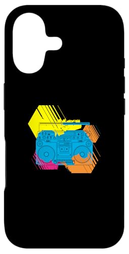 Ghetto blaster 90s 80s party 2 DJ disco music Ghettoblaster Case for iPhone 17