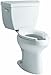 Kohler 3519-T-0 Highline Classic Comfort Height Toilets, White