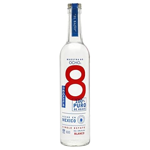 Ocho Blanco Tequila, 50 cl - Award Winning Premium Tequila - Made with 100% Blue Agave - Single Estate Cover