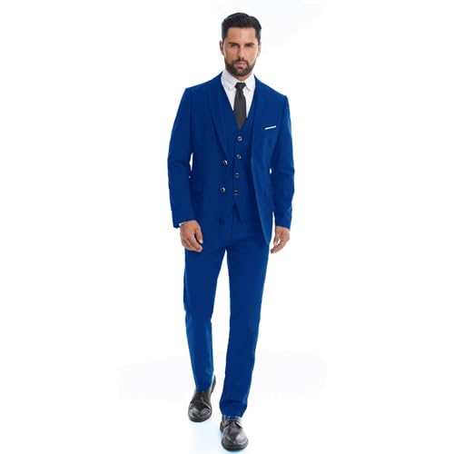 Men's 3 Piece Slim Fit Tuxedo Set