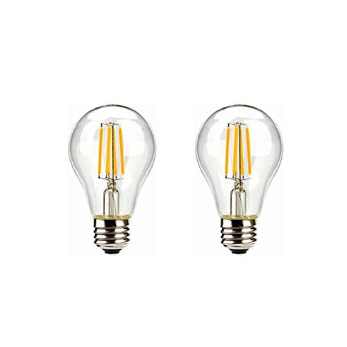 Niederspannung Lampadina a LED da 24 V, A60, E27, 36 V, 4 W, luce calda, 2700 K, 12 V, lampada antica per camper marine, luce solare e Off Grid AC/DC12-36 V, confezione da 2