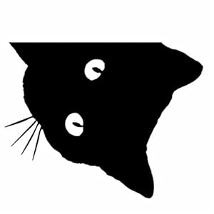 Auto sticker grappige kat reflecterende vinyl auto sticker auto body decor voor het decoreren van auto styling zwart…