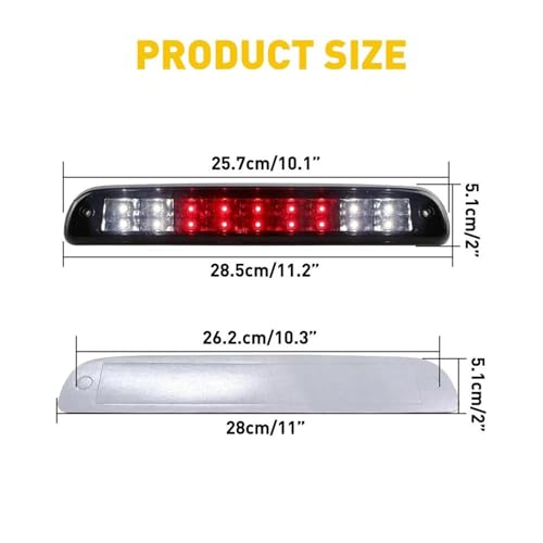 Feu stop LED fumé haut de gamme pour Ford Ranger 1993