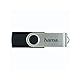 Hama 32GB USB-Stick USB 2.0 Datenstick (10 MB/s Datentransfer, mit Öse zur Befestigung am Schlüsselring, Speicherstick, Memory Stick aus Metall, geeignet für Windows/MacBook) Silber