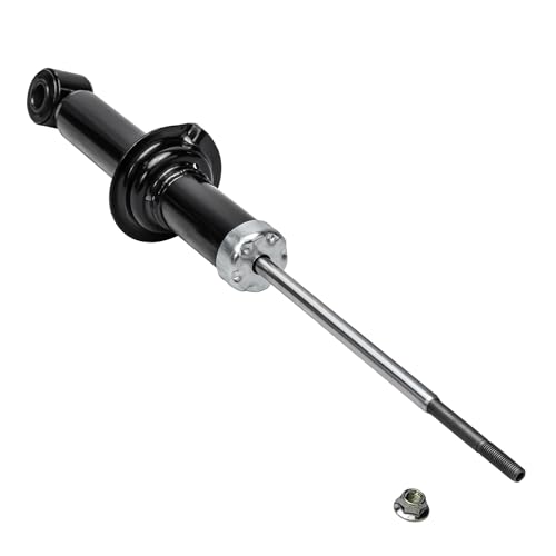 Image of Detroit Axle - Rear 2pc Shock Absorbers for 04-11 Mitsubishi Galant, 2 Shock Absorbers Assembly 2004 2005 2006 2007 2008 2009 2010 2011 Replacement