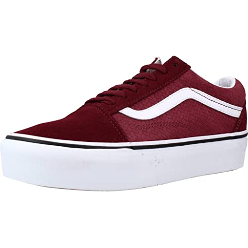 Vans UA Old Skool Platform Burgunder 36,5
