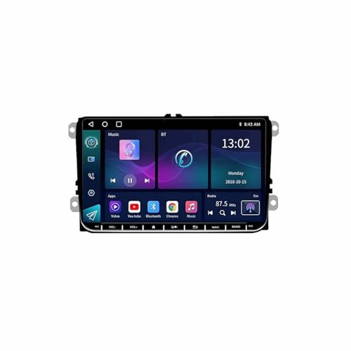 Android Auto para VW Passat B6 y Golf 5 autoradio con pantalla táctil GPS Bluetooth