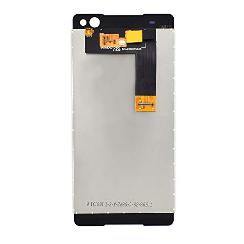 Image of LCD Screen Display with Digitizer Touch Panel Without Bezel Frame Compatible with Sony Xperia C5 Ultra Xperia C5 E5553 E5506(Black)