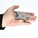 The Beadsmith Dual-Ended Horn Anvil – Mini Size 2.5 x 1 x 1.5 inches – 118mm Tip to Tip – 13.11oz/0.82lbs – Made of Solid Stainless Steel – Flat Horn and Rounded Horn – Use for Hardening Wire Designs