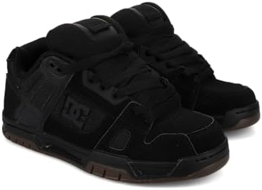 DC SHOES STAG ZWART/GOM - SNEAKERS HEREN