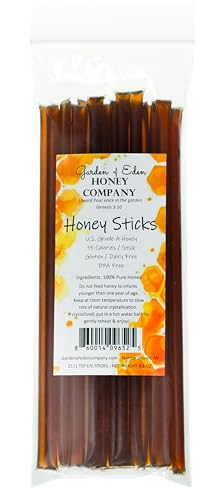 Garden of Eden Honey Company Miel en Palitos 25 Unidades